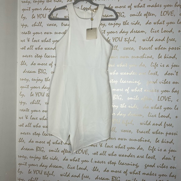 Shelia ivory body con dress - Picture 4 of 10